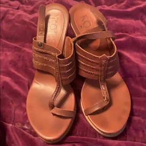 iconic michael kors wedge sandal